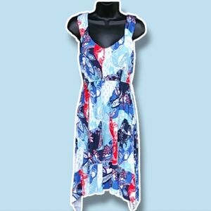 Style & Co.  Abstracts Print Sun Dress Sz S
